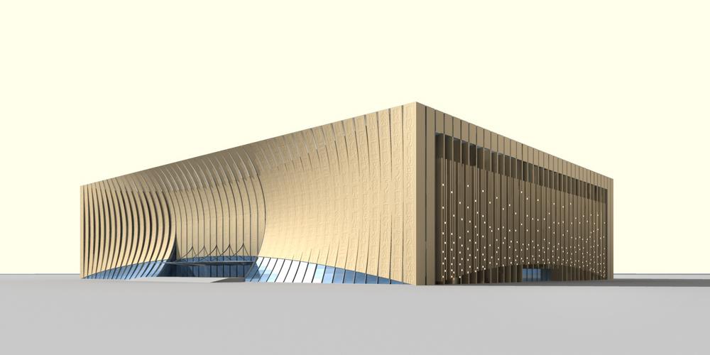 平顶山市博物馆,文化艺术中心设计方案-文化建筑案例-筑龙建筑设计论
